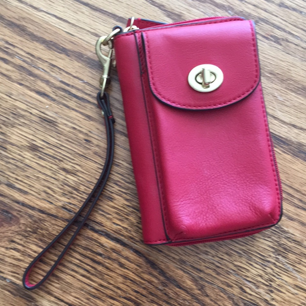 COACH wristlet